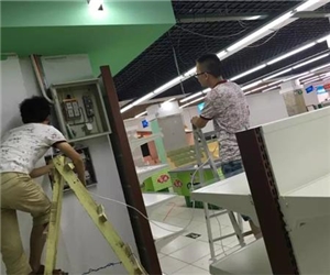 兩千平商超安防布線